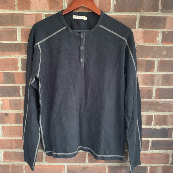 Agave Other - Agave Denim Black Long Sleeve Top Men’s US Medium Regular